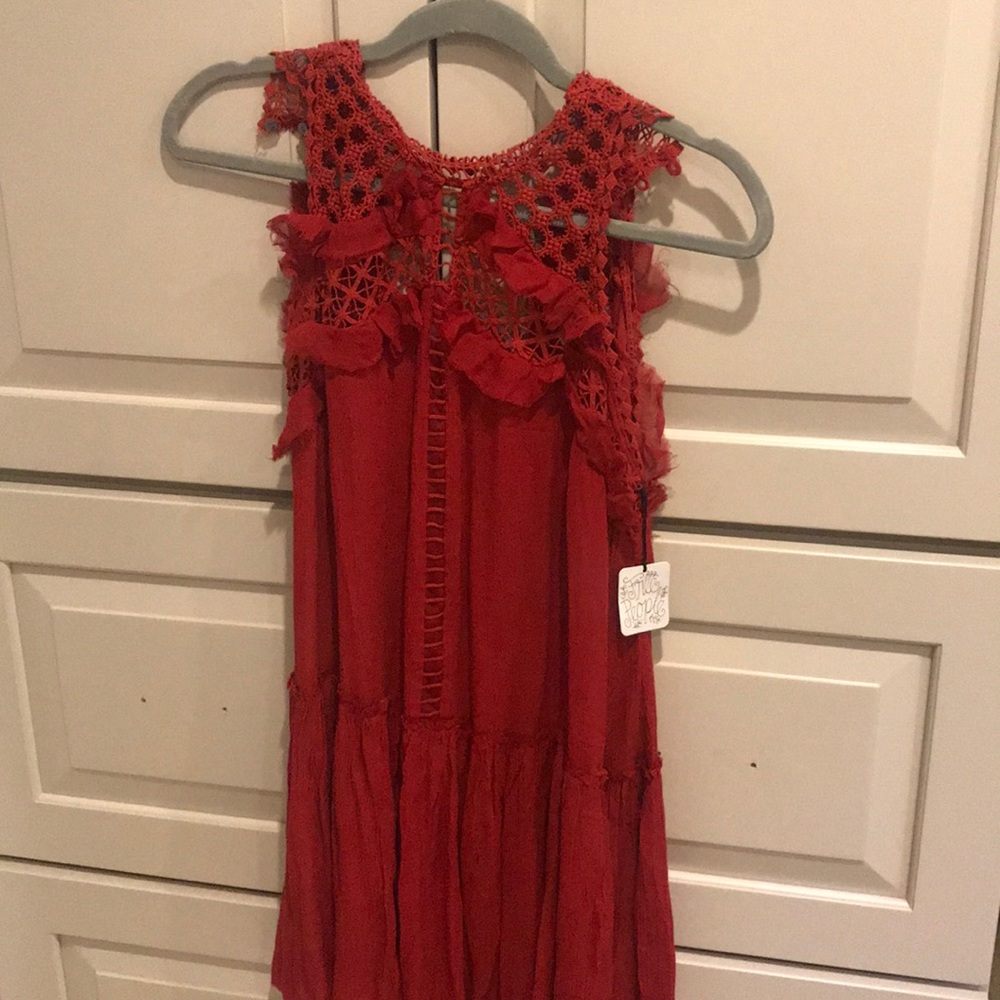 Cayenne color Free People dress